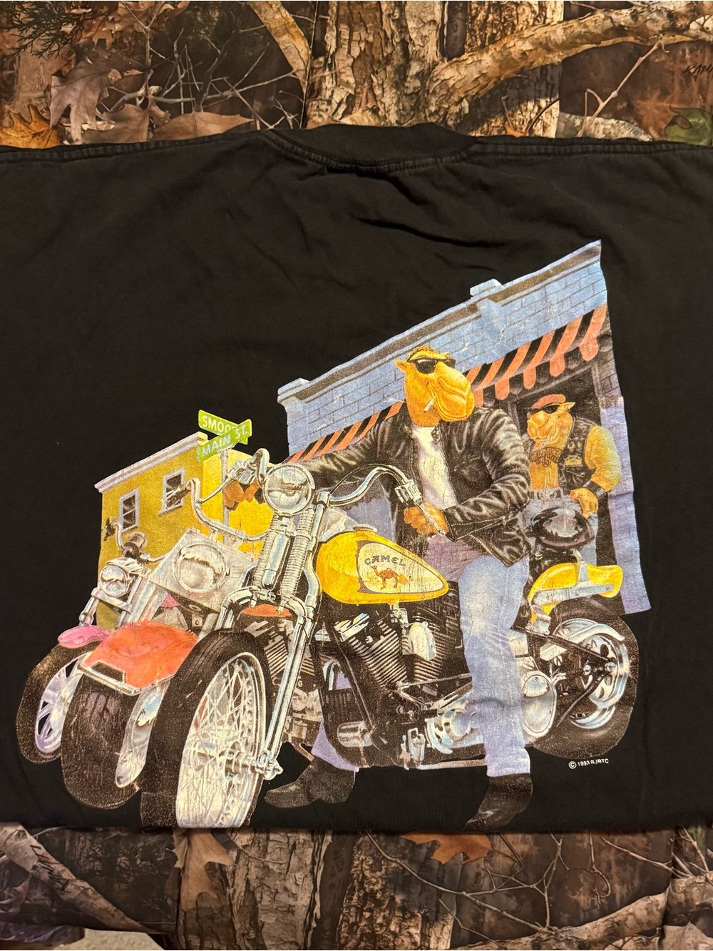 Vintage Joe Camel Daytona Bikeweek 1993 Men's Shirt Sz XL